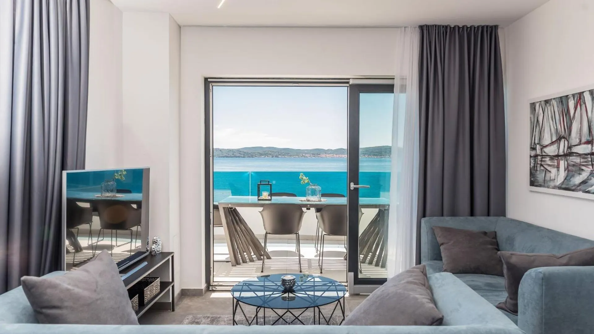 Apartment Beachfront Villa Bibinje Croatia
