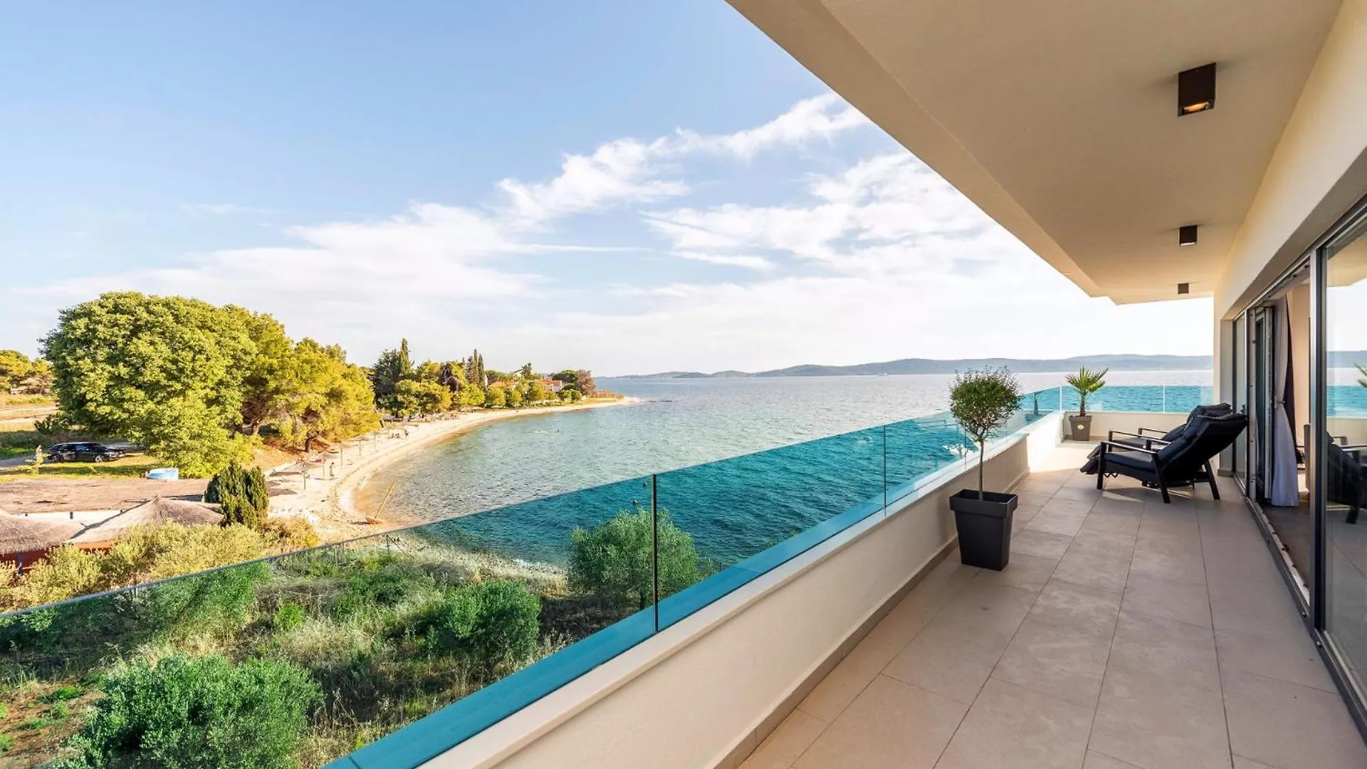 Beachfront Villa Bibinje Croatia